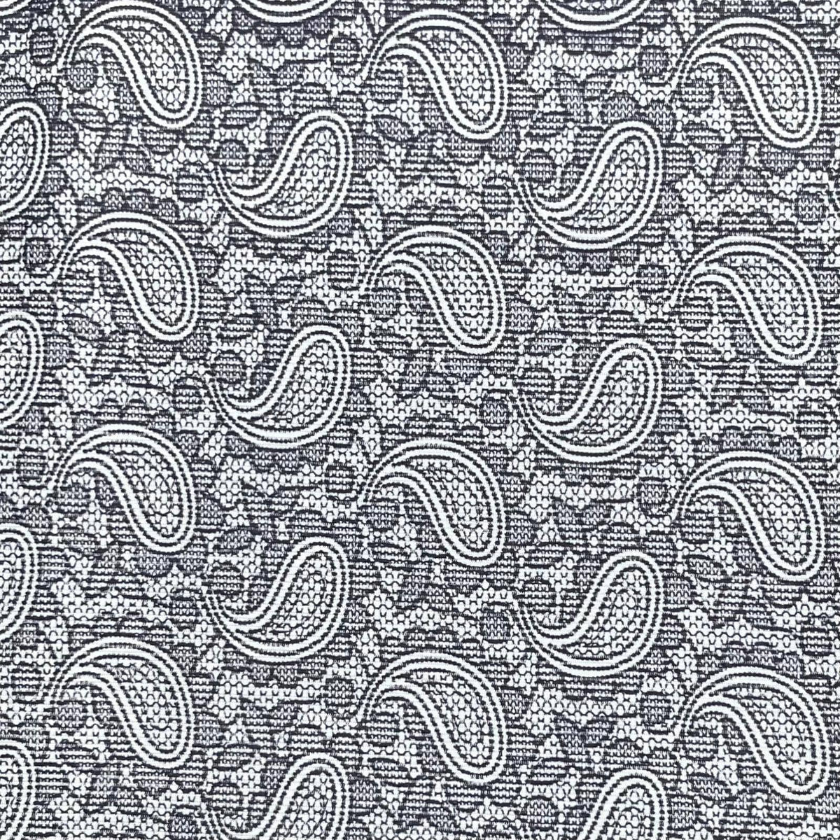 Pound A Metre 3 Metre Luxurious Soft Viscose Jersey - 55"- (Paisley)
