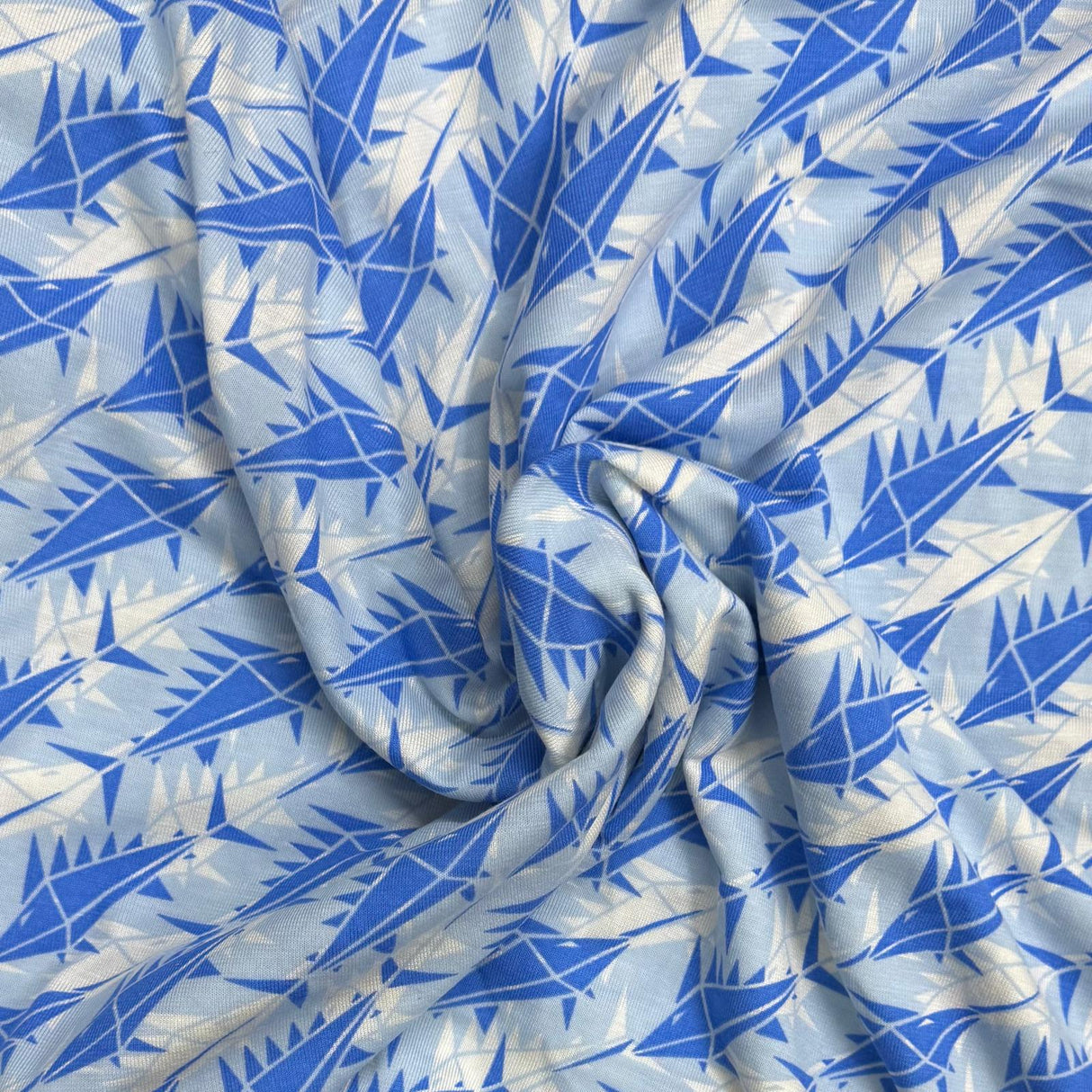 Pound A Metre 3 Metres 3 Metre Luxurious Soft Viscose Jersey - 55"- (Shark)