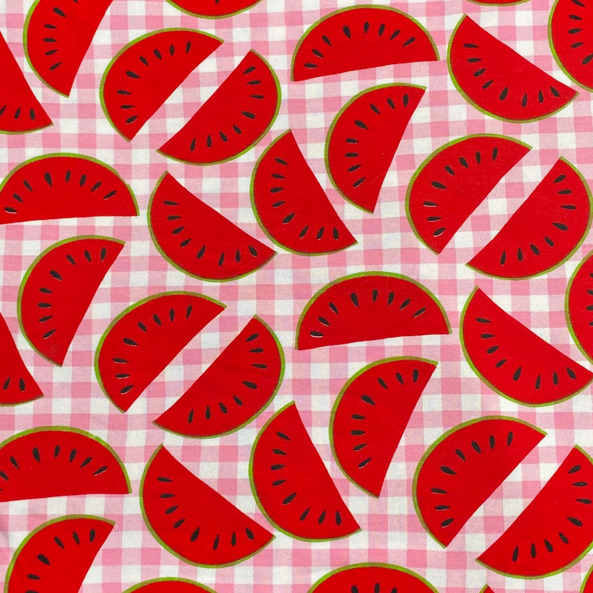 Pound A Metre 3 Metres 3 Metre Luxurious Soft Viscose Jersey - 55"- (Watermelon)