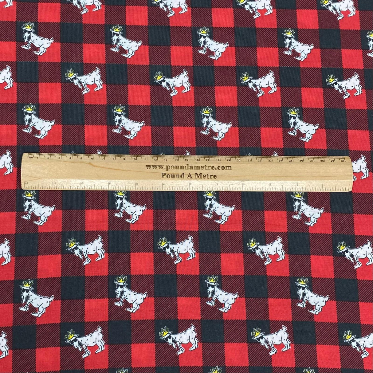 Pound A Metre 3 Metres 3 Metre Luxurious Soft Viscose Jersey - 60"- (Red)