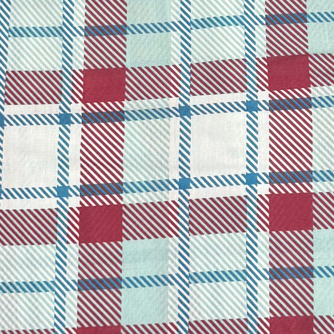 Pound A Metre 3 Metres 3 Metre Luxurious Soft Viscose Jersey - 60"- (Squares)