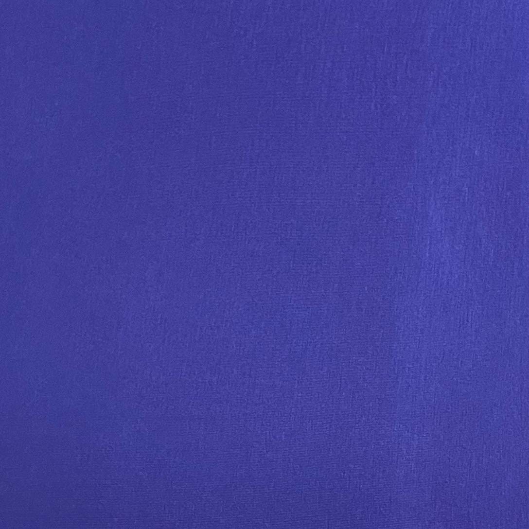 Pound A Metre 3 Metre Luxurious Super Soft Plain Jersey - 55"- (Blue)