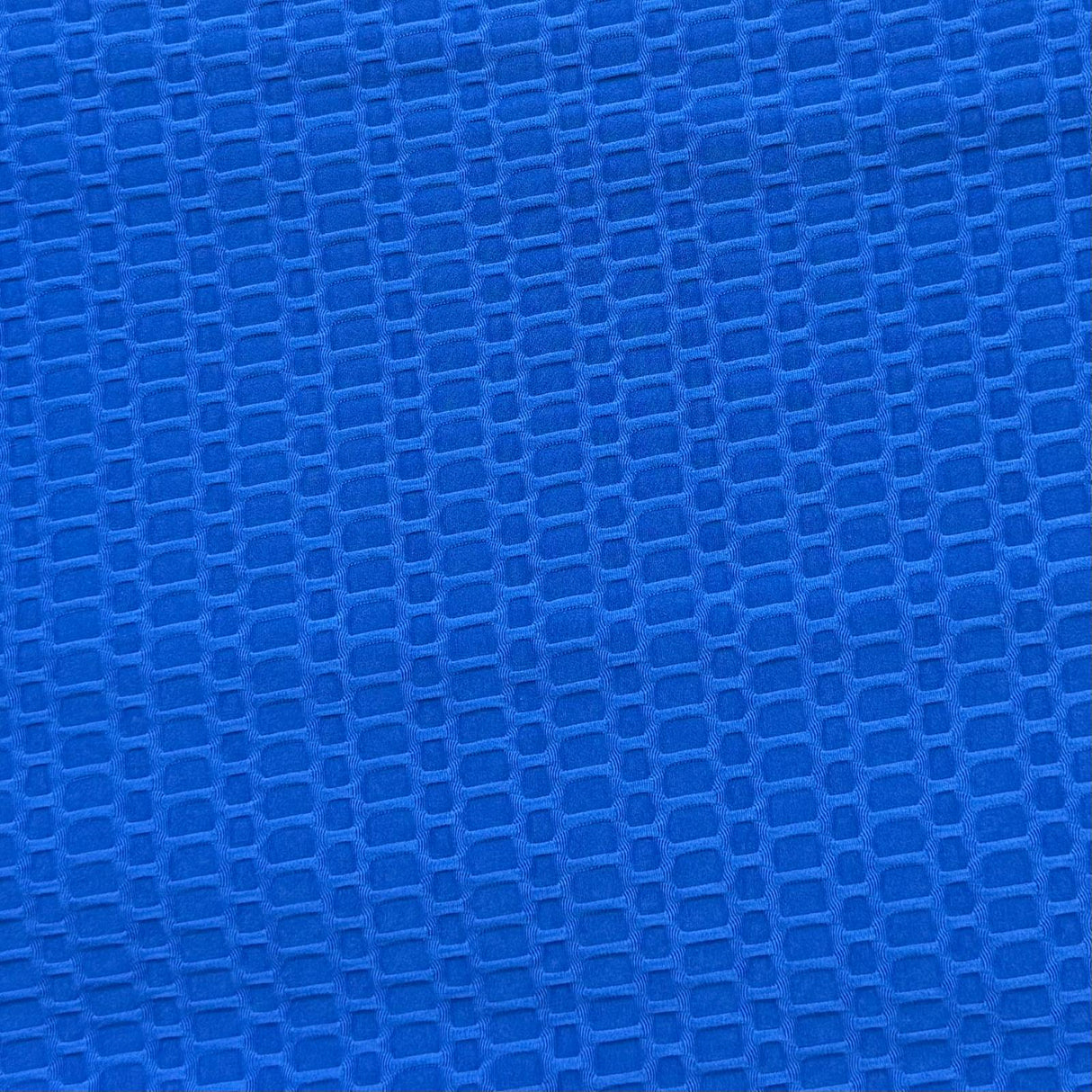 Pound A Metre 3 Metre Luxurious Winter Dobby Jersey - 60"- (Royal Blue)