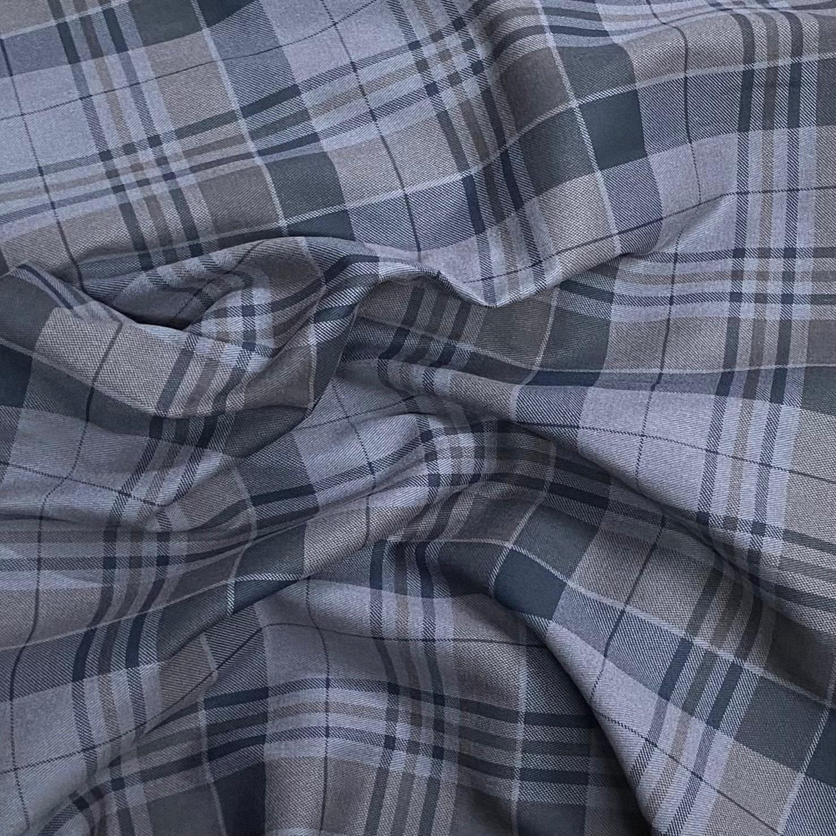 Pound A Metre 3 Metre Premium Cotton Drill 55" Wide (Tartan 4)