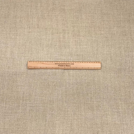Pound A Metre 3 Metre 3 Metre Premium Furnishing Linen Heavy Fabric- 60" Wide  (Beige)