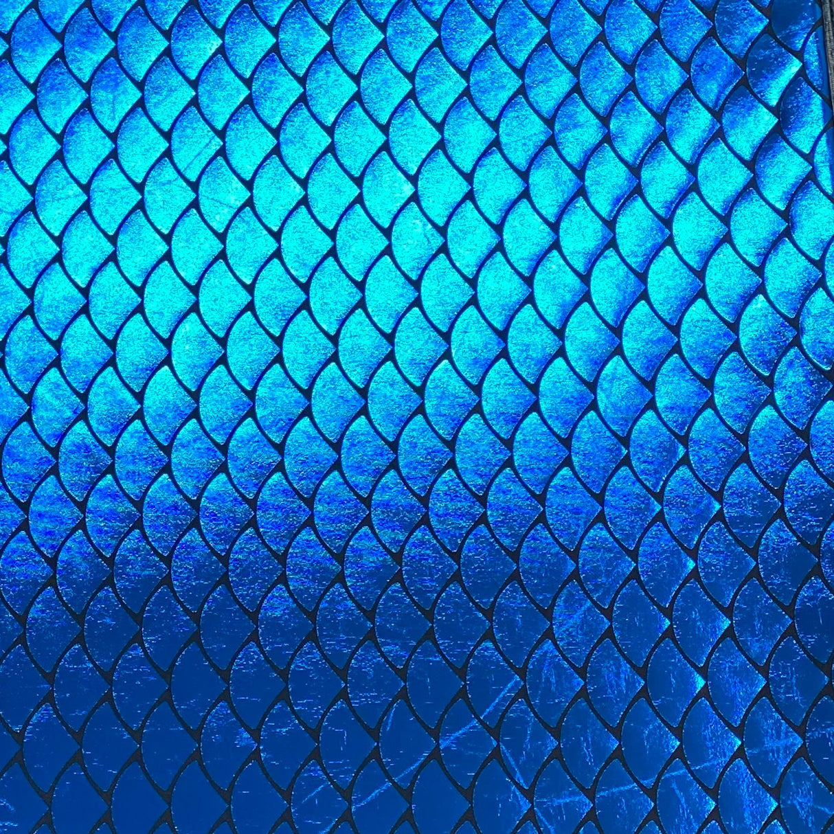 Pound A Metre 3 Metre 3 Metre Premium Mermaid Lycra Jersey 55" Wide (Blue)