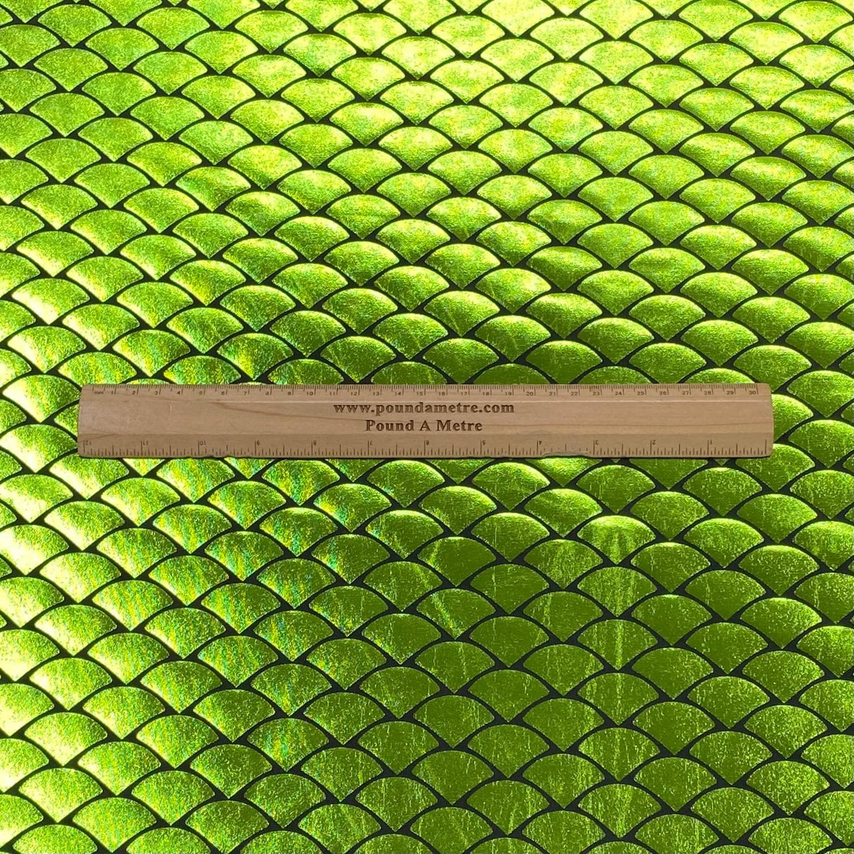 Pound A Metre 3 Metre 3 Metre Premium Mermaid Lycra Jersey 55" Wide (Green)