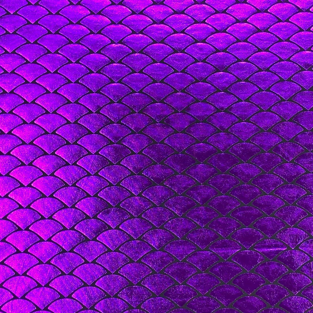 Pound A Metre 3 Metre 3 Metre Premium Mermaid Lycra Jersey 55" Wide (Purple)