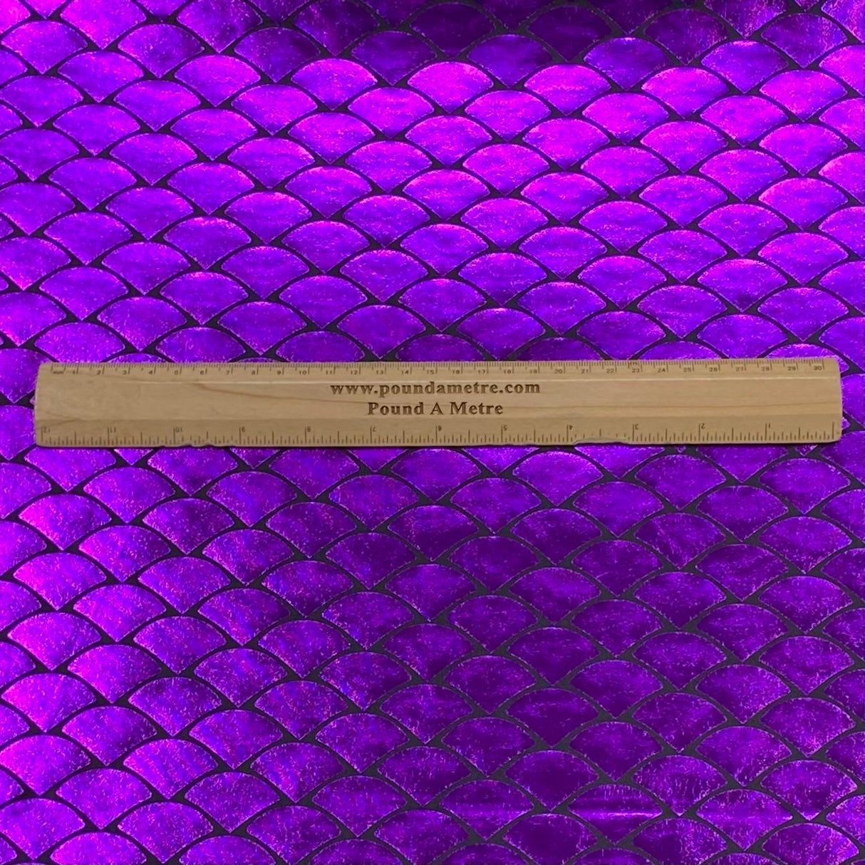 Pound A Metre 3 Metre 3 Metre Premium Mermaid Lycra Jersey 55" Wide (Purple)