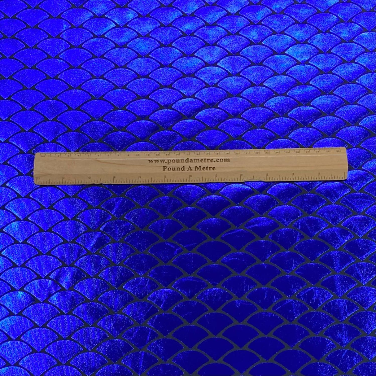 Pound A Metre 3 Metre 3 Metre Premium Mermaid Lycra Jersey 55" Wide (Royal)