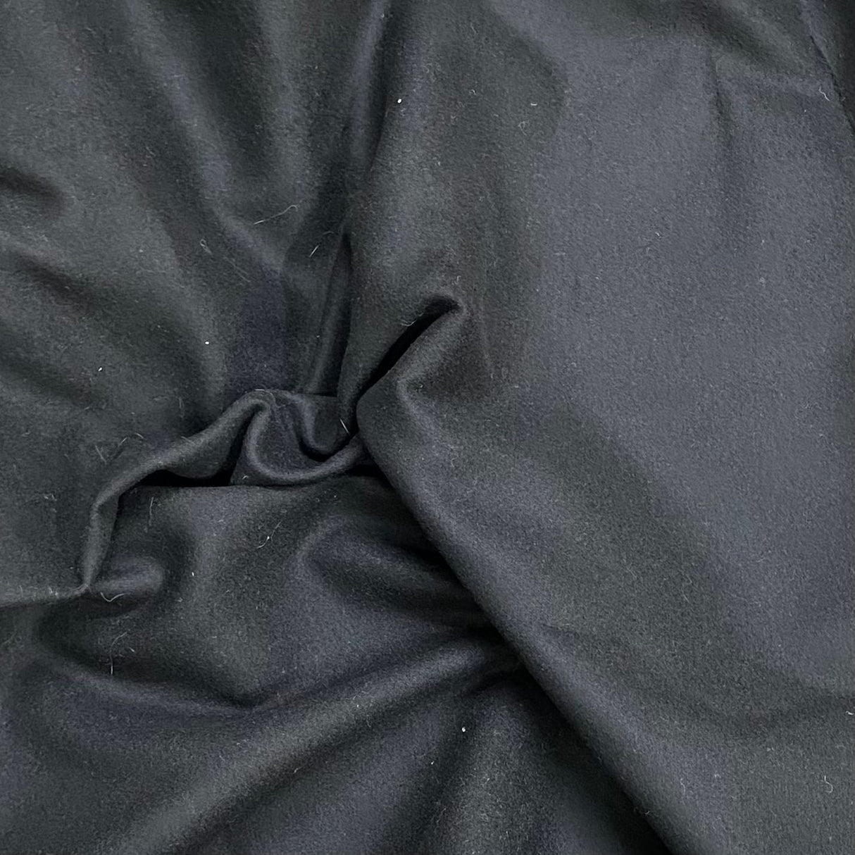 Pound A Metre 3 Metre Premium Poly Wool Fabric - 55"- (Black) (EOL)