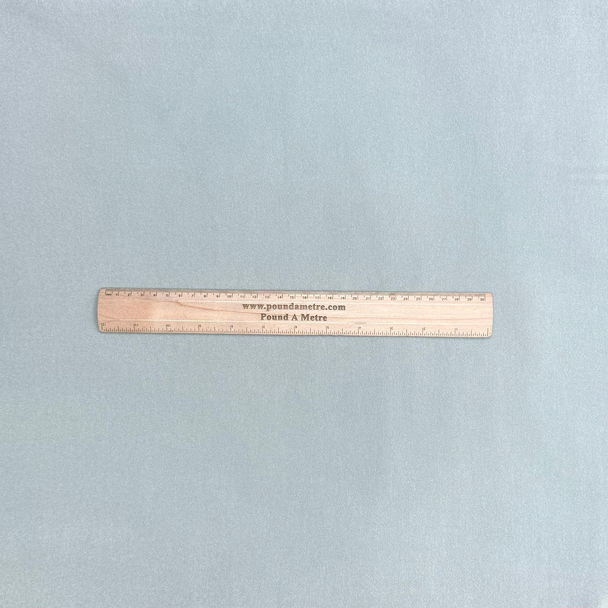 Pound A Metre 3 Metre Premium Poly Wool Fabric - 55"- (Grey)