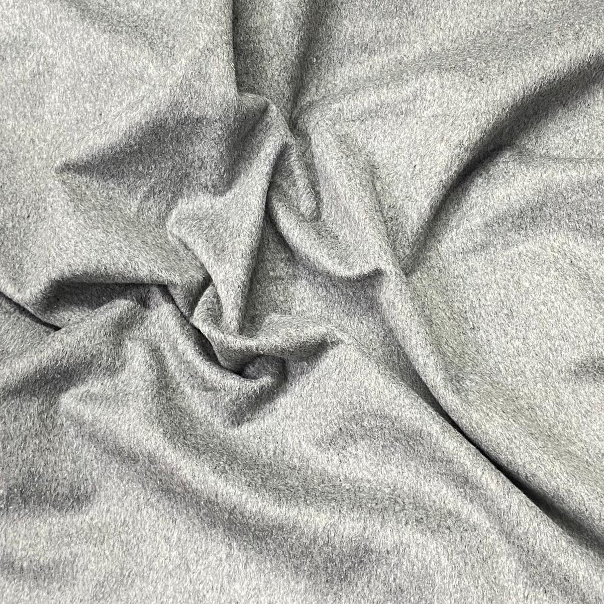Pound A Metre 3 Metre Premium Poly Wool Fabric - 55"- (Silver)