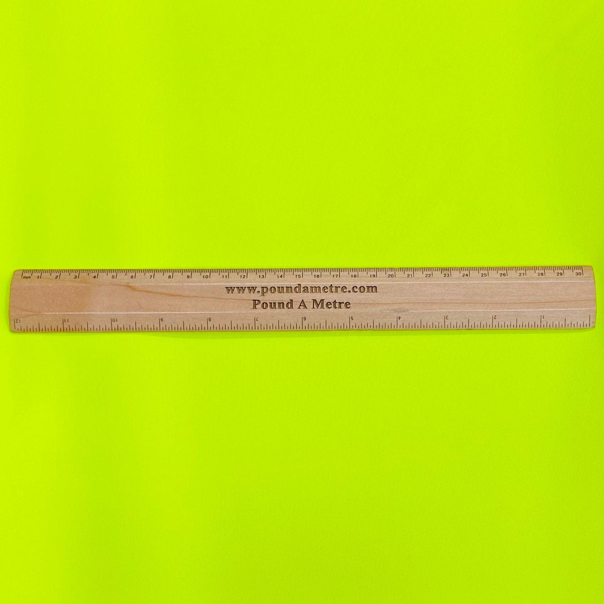 Pound A Metre 3 Metre Quality Florescent Panama- 55" Wide (Yellow)