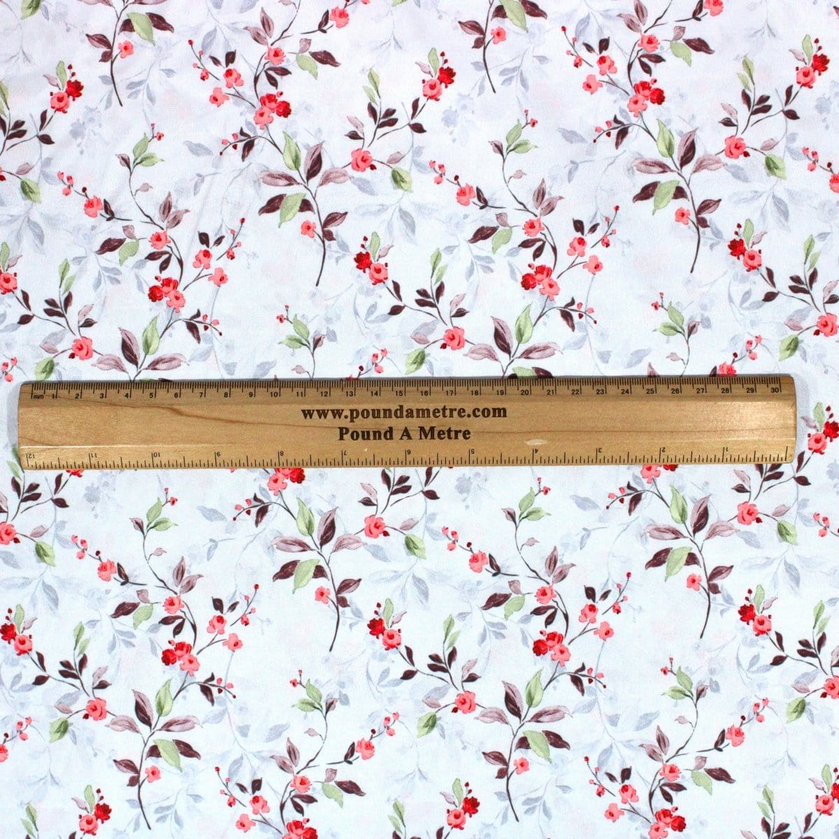 Pound A Metre 3 Metres 3 Metre Santorini Soft Crepe- 45" Wide (Pastel Lilac Floral)