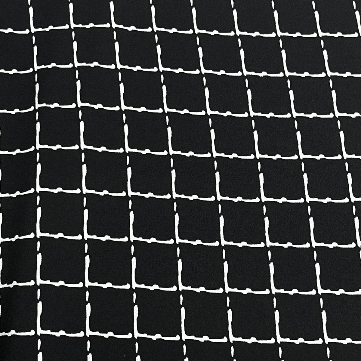 Pound A Metre 3 Metre Solara Crepe Fabric – 55" Wide (Squares)