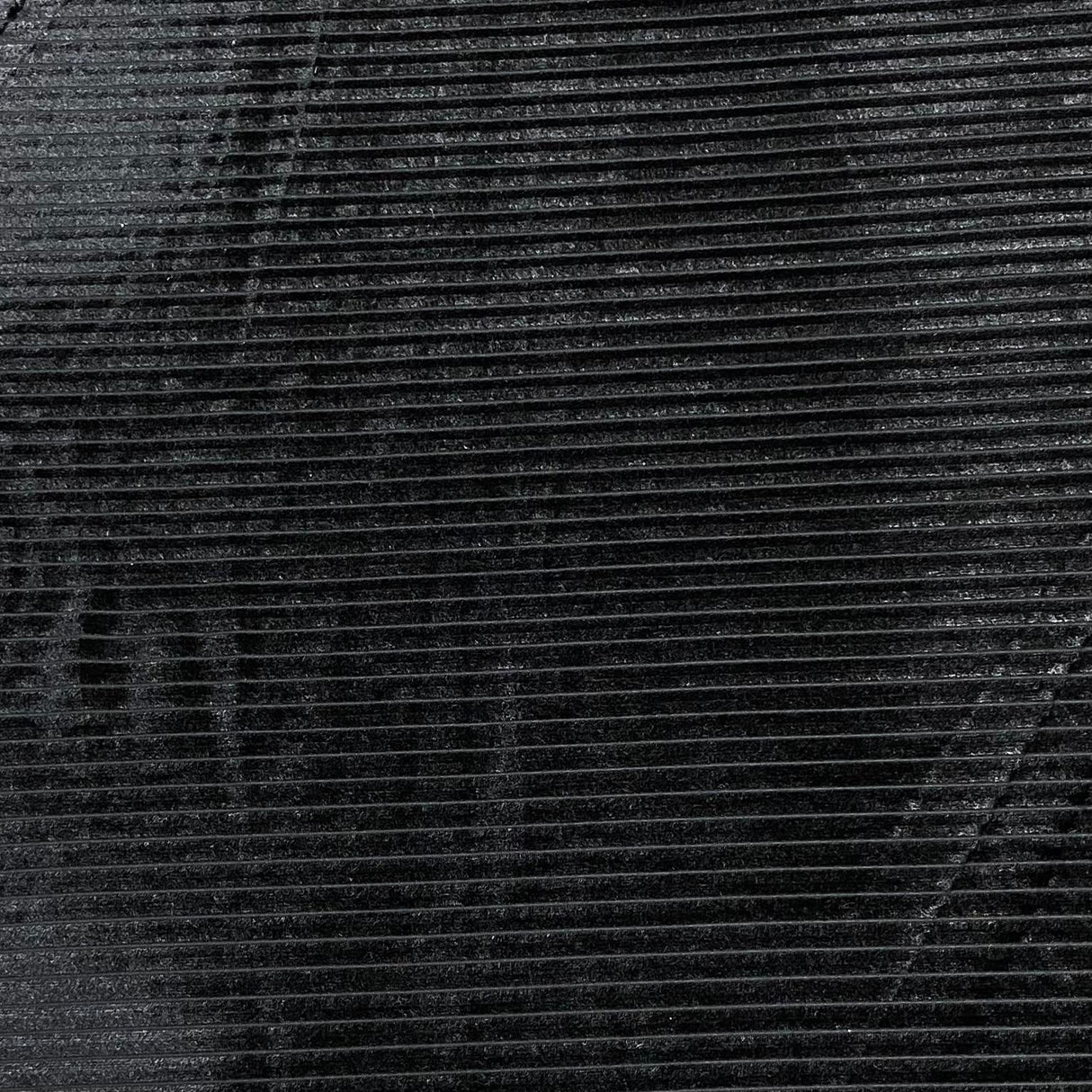 Pound A Metre 3 Metre Winter Corduroy-Effect Velvet - 55'' Wide (Black)