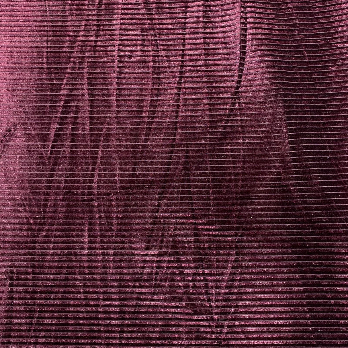 Pound A Metre 3 Metre Winter Corduroy-Effect Velvet - 55'' Wide (Burgundy)