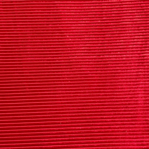 Pound A Metre 3 Metre Winter Corduroy-Effect Velvet - 55'' Wide (Red)