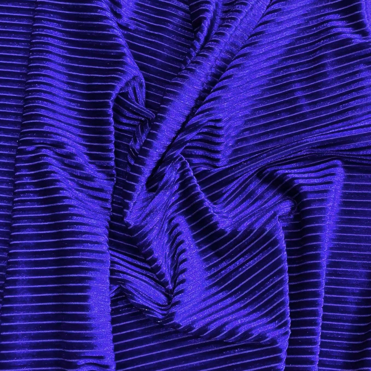 Pound A Metre 3 Metre Winter Corduroy-Effect Velvet - 55'' Wide (Royal)