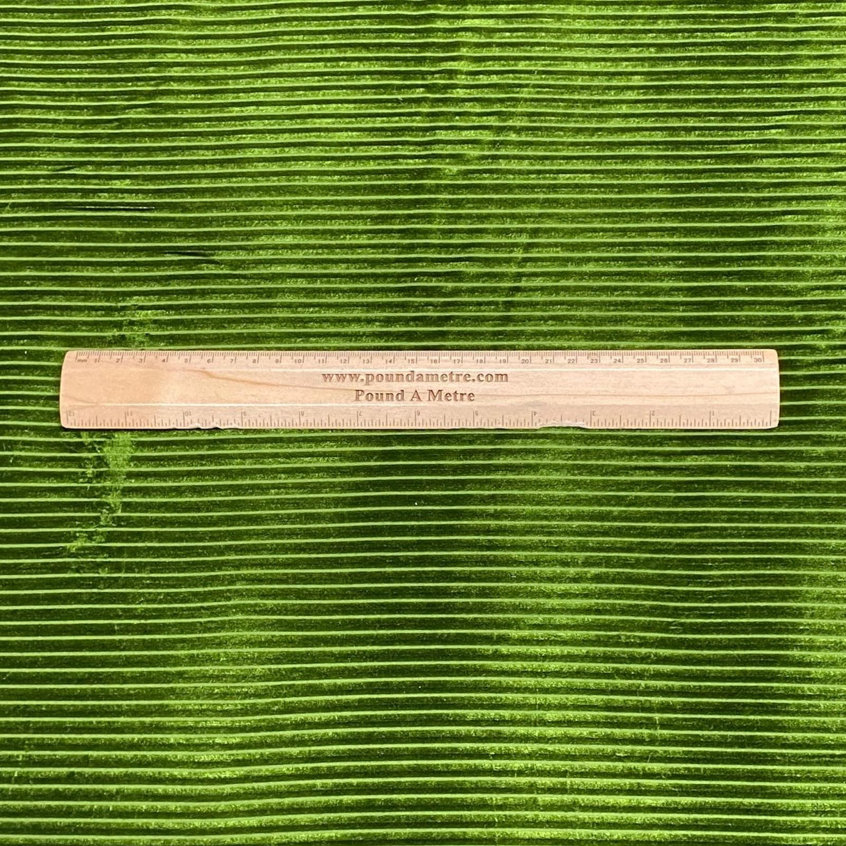 Pound A Metre 3 Metre Winter Corduroy-Effect Velvet - 55'' Wide (Sage)