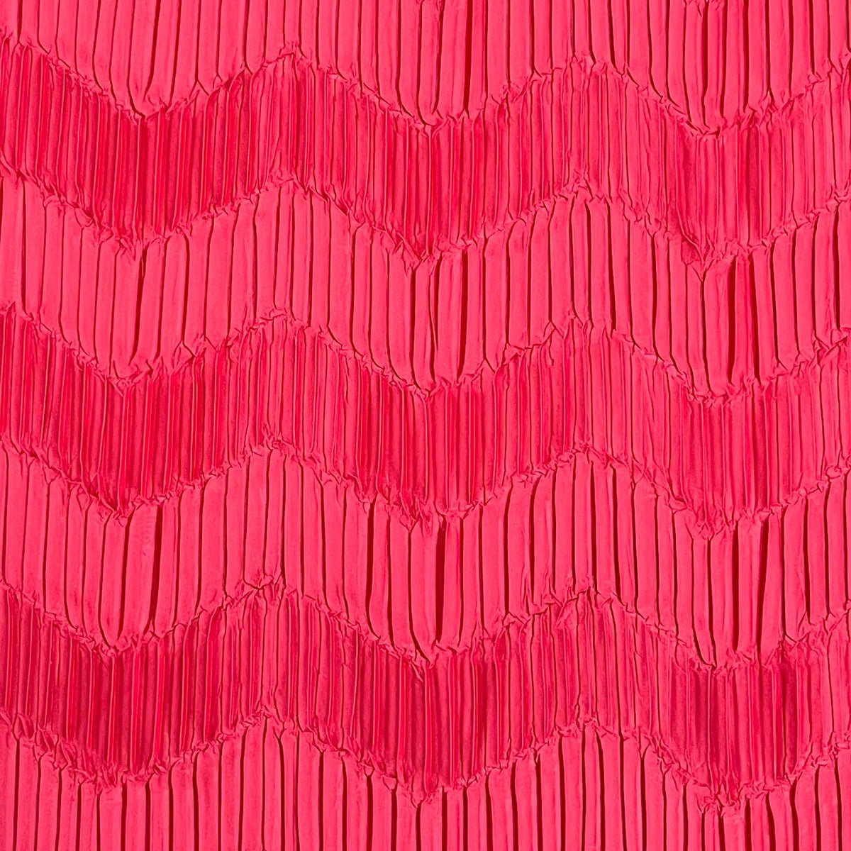 Pound A Metre 3 Metres Beautiful Crinkle Zigzag Jersey Fabric – 55" Wide (Reddish Wine)