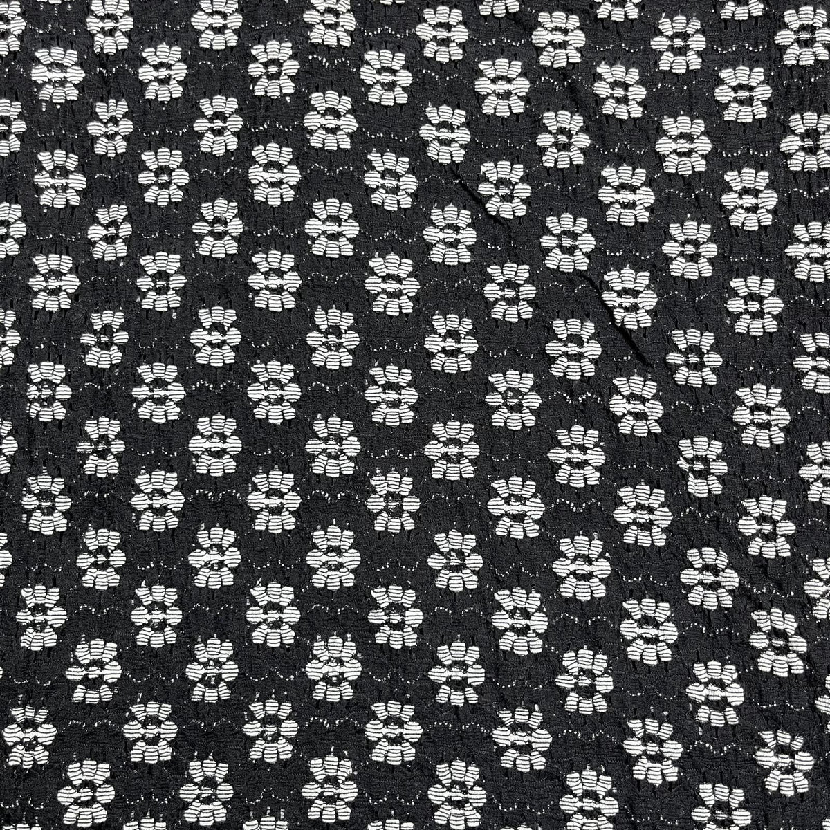 Pound A Metre 3 Metres Beautiful Floral Lace 45'' Wide (Black)