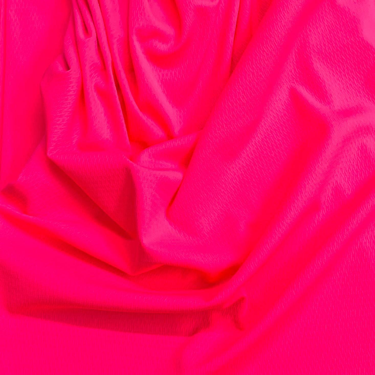 Pound A Metre 3 Metres Beautiful Textured Scuba Jersey- (Nylon Pink)