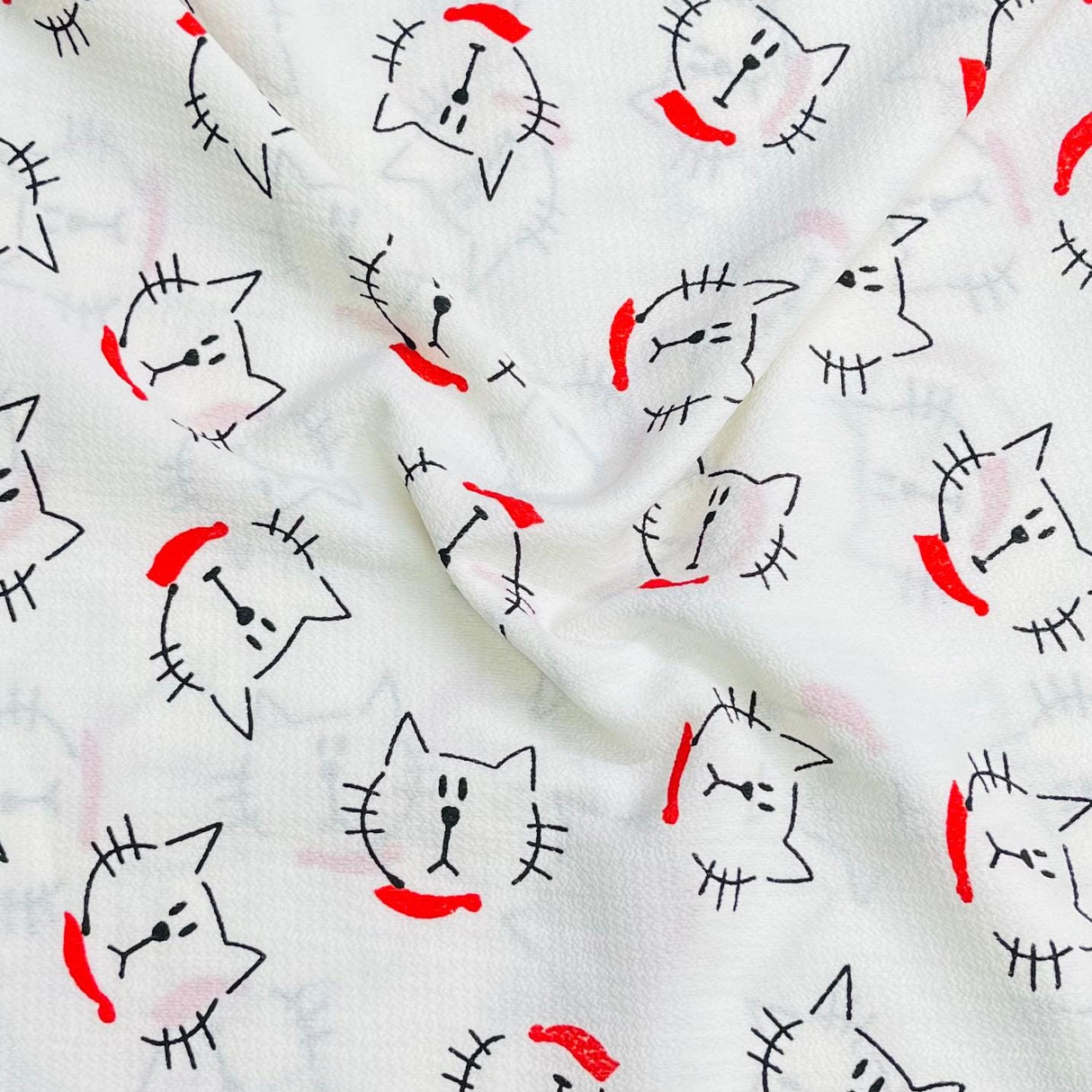 Pound A Metre 3 Metres Breathable Printed Crepe - 55" Wide (Teddy)