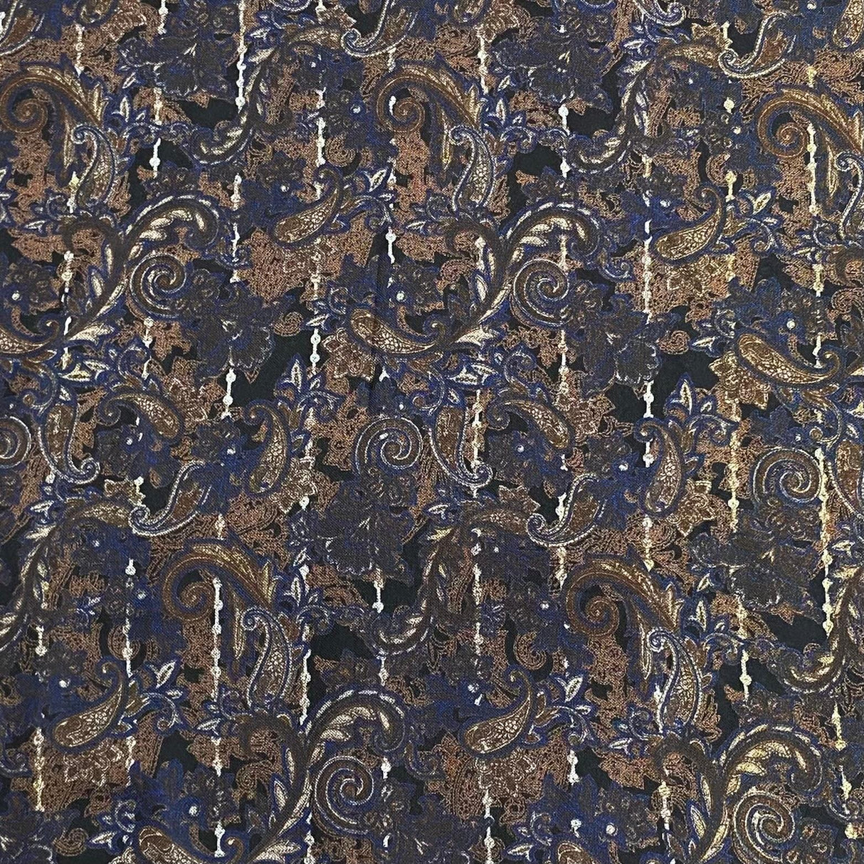 Pound A Metre 3 Metres 3 Metres Cashmere Effect Fabric- 45" Wide (Design)