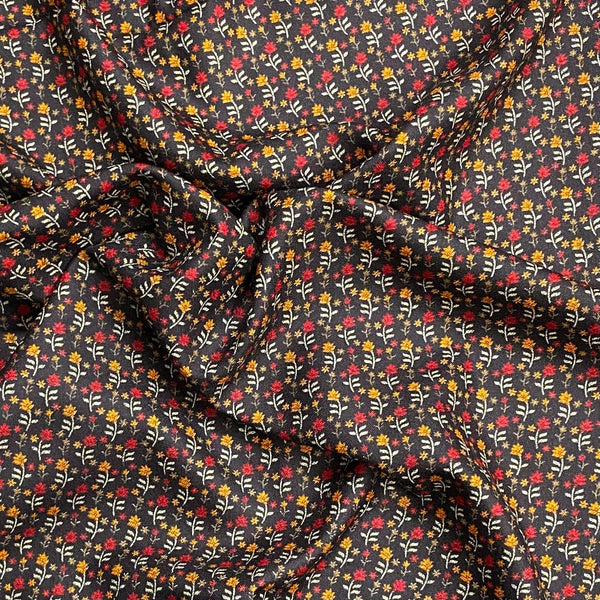 Pound A Metre 3 Metres 3 Metres Cashmere Effect Fabric- 45" Wide (Eden Garden)