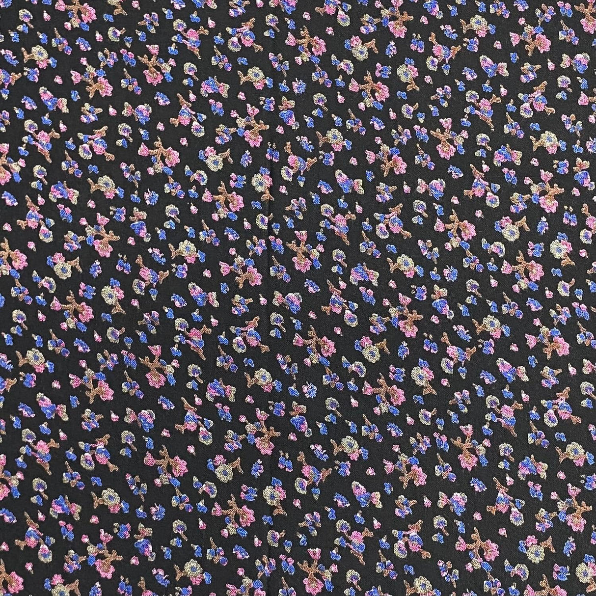 Pound A Metre 3 Metres 3 Metres Cashmere Effect Fabric- 45" Wide (Garden)