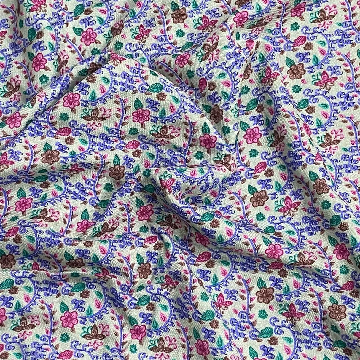 Pound A Metre 3 Metres 3 Metres Cashmere Effect Fabric- 45" Wide (Grey)