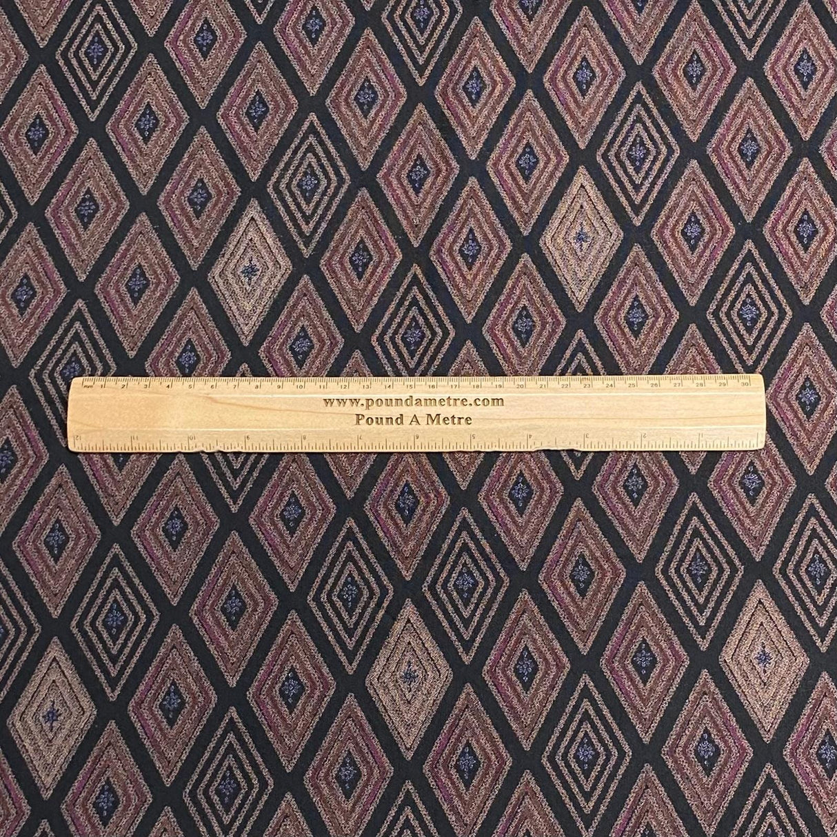 Pound A Metre 3 Metres 3 Metres Cashmere Effect Fabric- 45" Wide (Shapes)