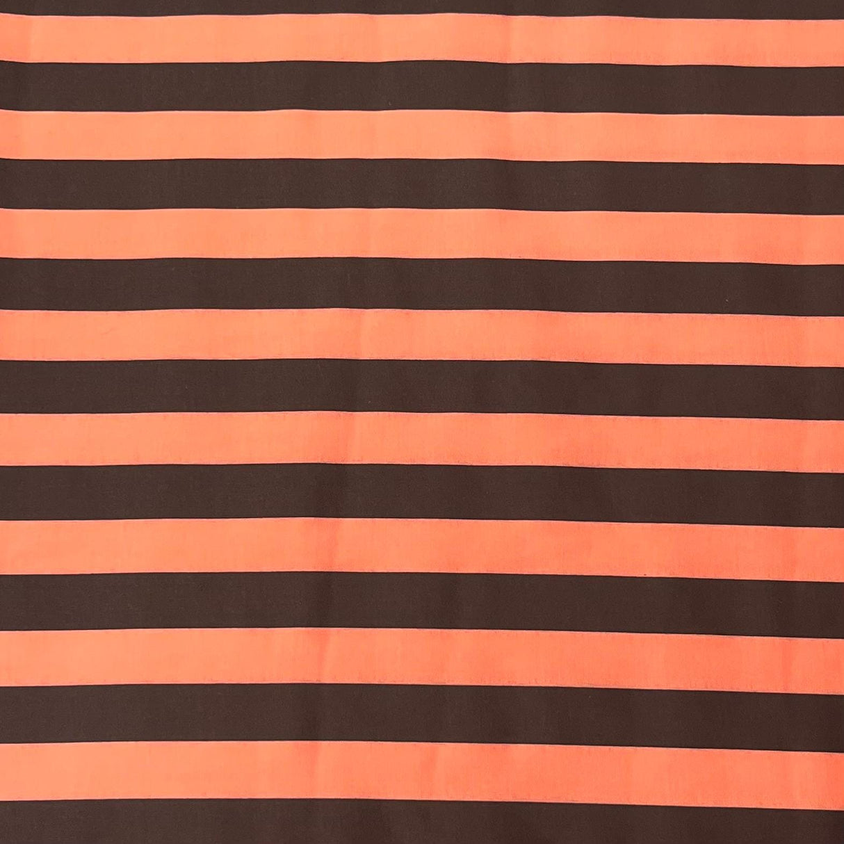 Pound A Metre 3 Metres Cotton Feel Crepe 55'' Wide - (Black & Orange)