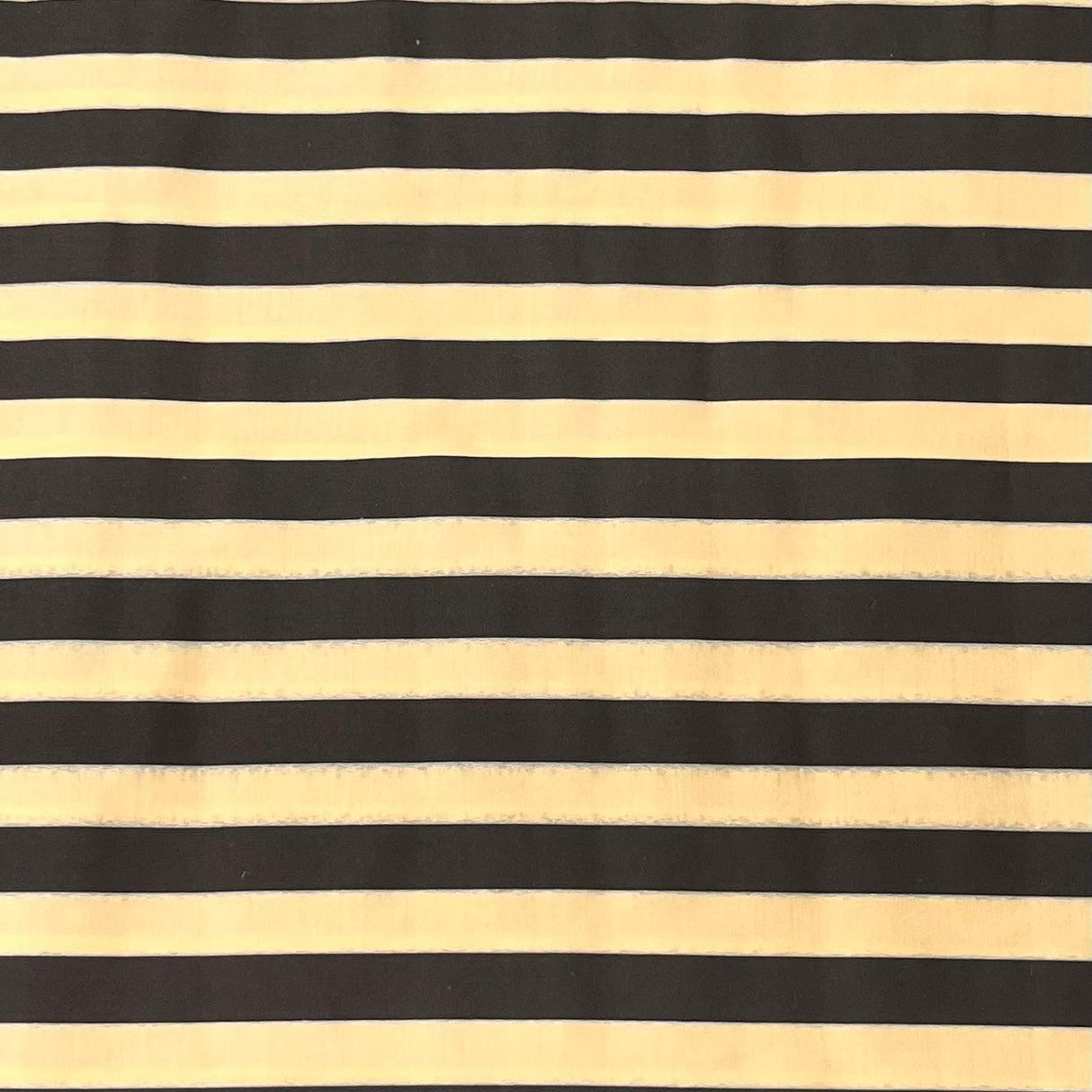 Pound A Metre 3 Metres Cotton Feel Crepe 55'' Wide - (Black & Yellow)