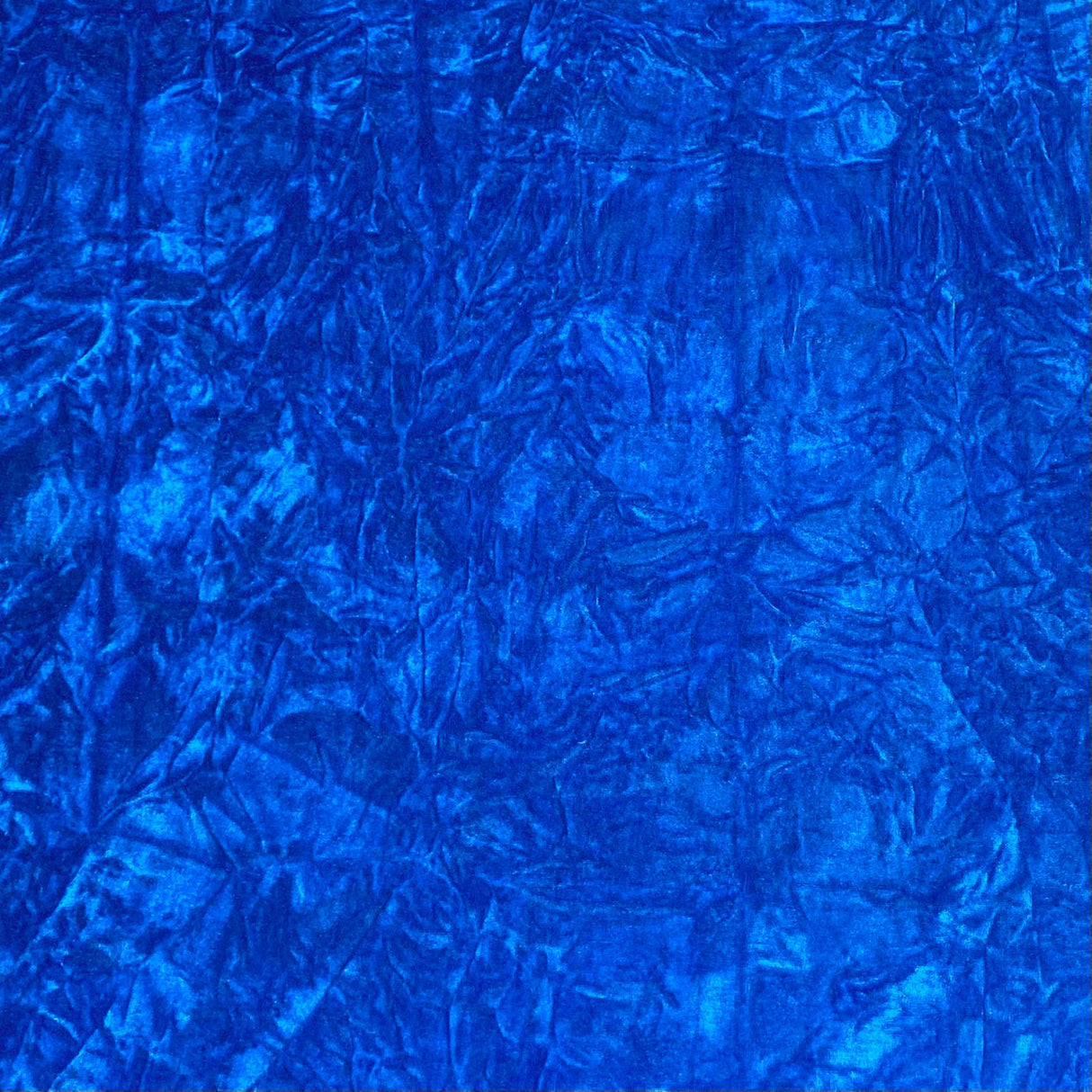 Pound A Metre 3 Metres 3 Metres Crushed Spandex Velvet 55" Wide (Blue)