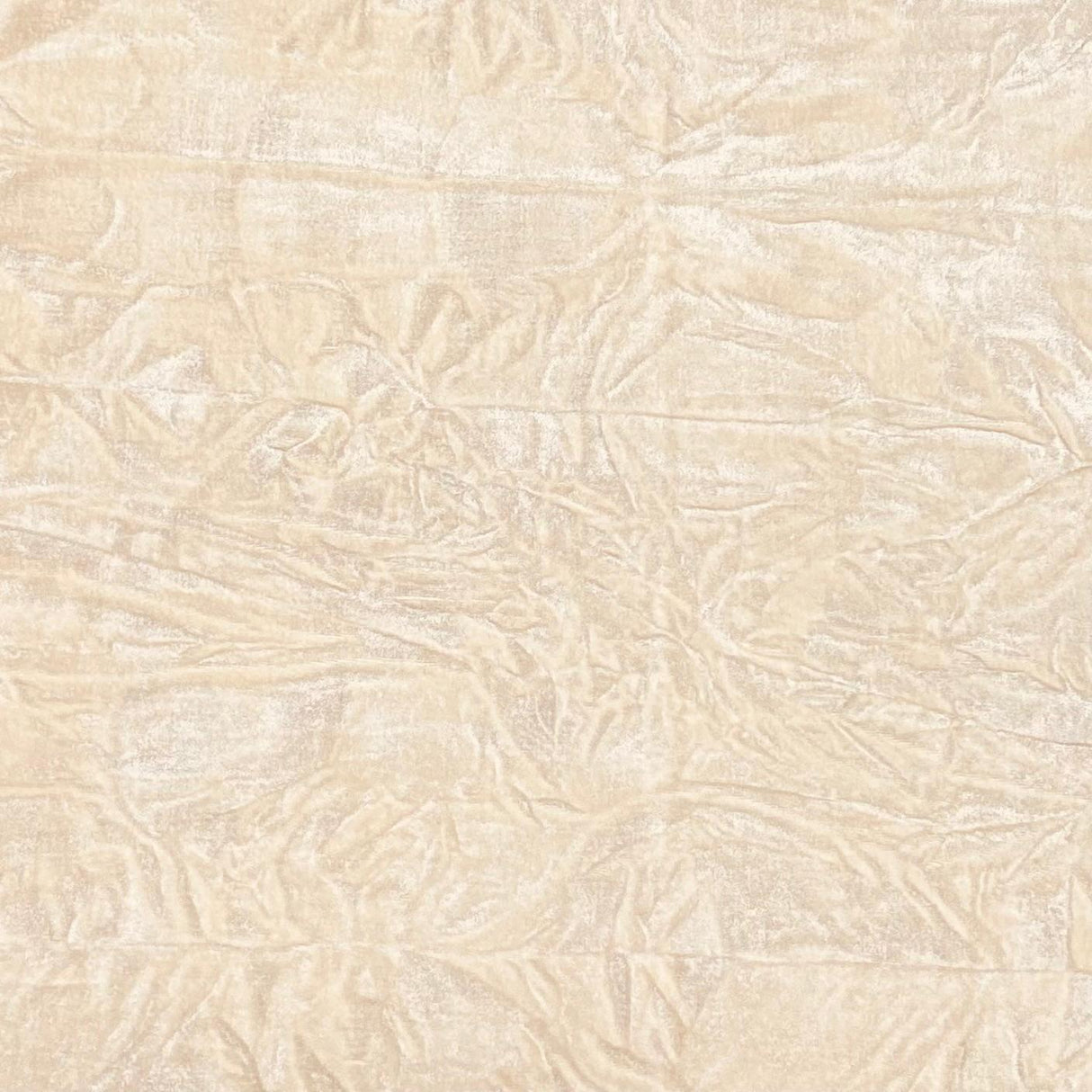 Pound A Metre 3 Metres 3 Metres Crushed Spandex Velvet 55" Wide (Cream)