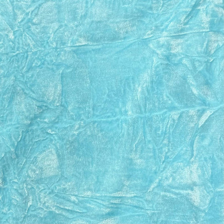 Pound A Metre 3 Metres 3 Metres Crushed Spandex Velvet 55" Wide (Sky)
