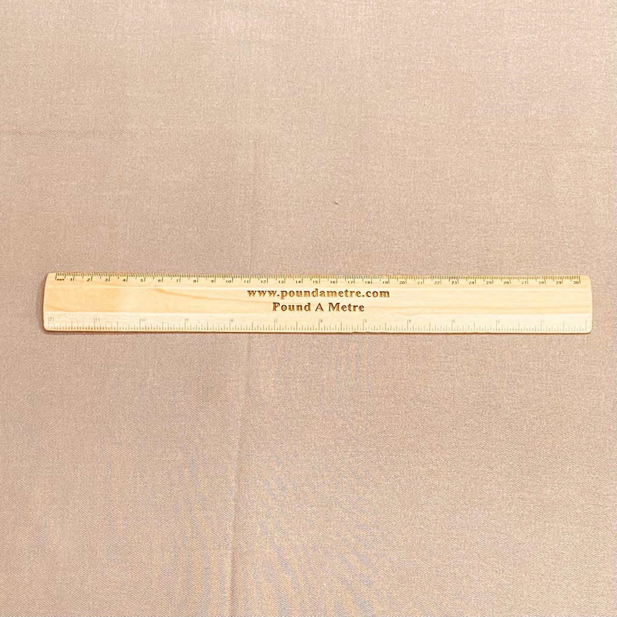 Pound A Metre 3 Metres 3 Metres Dress Making Plain Viscose Fabric - 55" Wide - (Beige)