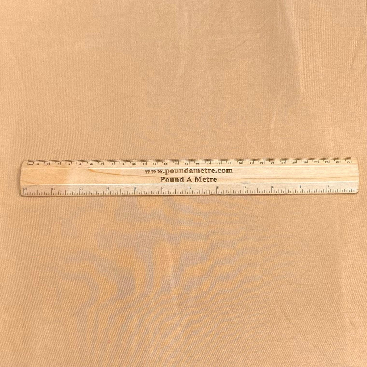 Pound A Metre 3 Metres 3 Metres Dress Making Plain Viscose Fabric - 55" Wide - (Brown)