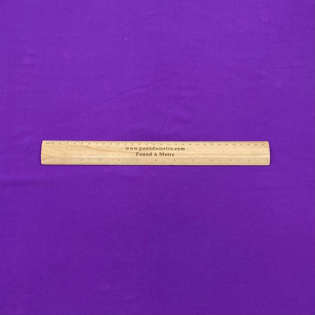 Pound A Metre 3 Metres 3 Metres Dress Making Plain Viscose Fabric - 55" Wide - (Purple)