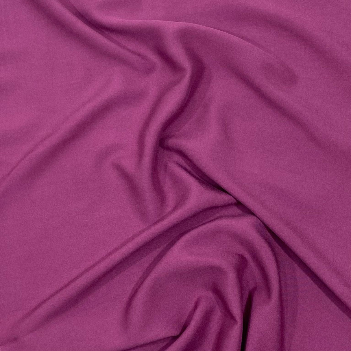 Pound A Metre 3 Metres 3 Metres Dress Making Plain Viscose Fabric - 55" Wide - Raspberry