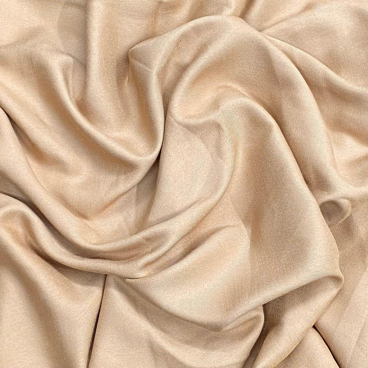 Pound A Metre 3 Metres 3 Metres Dress Making Plain Viscose Fabric - 55" Wide - (Sand)