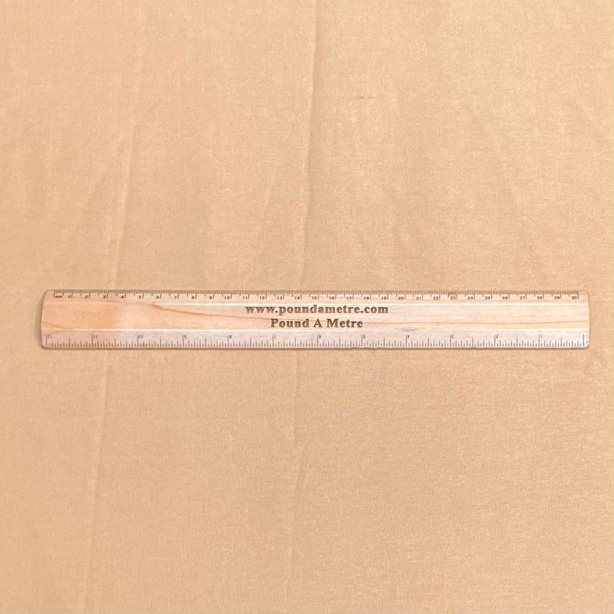 Pound A Metre 3 Metres 3 Metres Dress Making Plain Viscose Fabric - 55" Wide - (Sand)