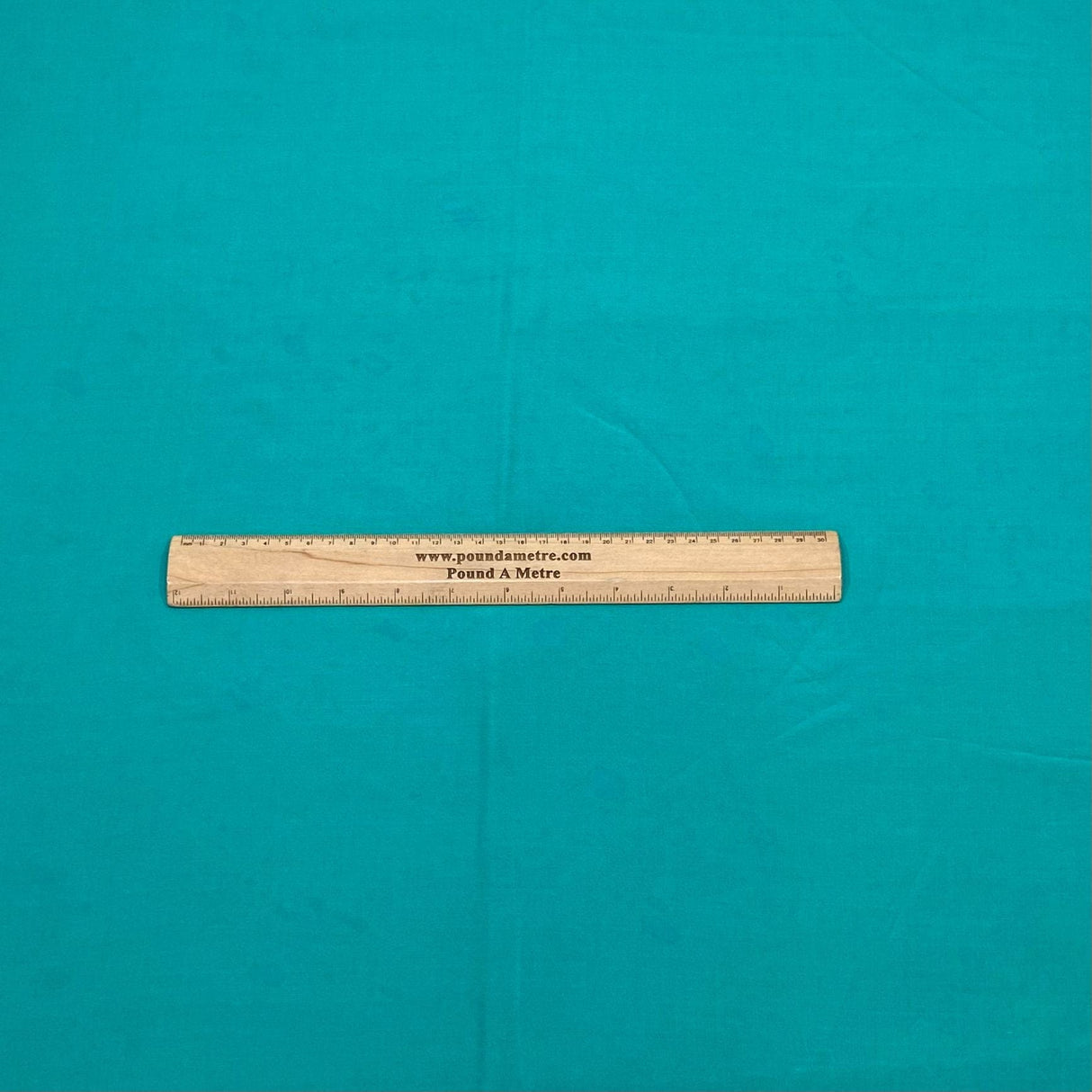 Pound A Metre 3 Metres 3 Metres Dress Making Plain Viscose Fabric - 55" Wide - (Turquoise)