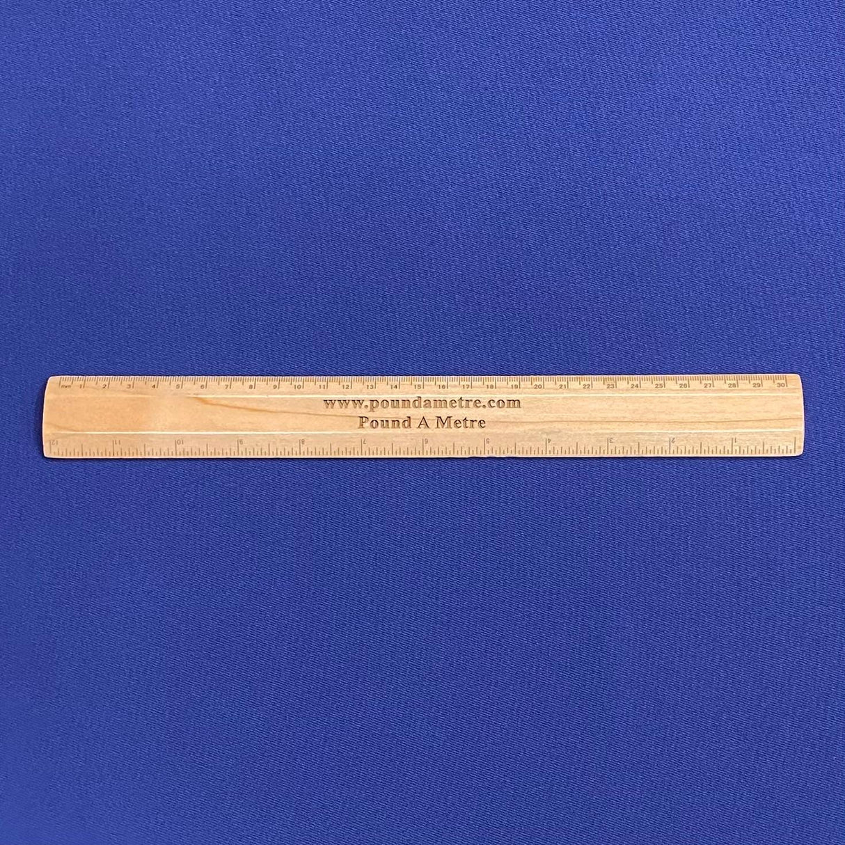 Pound A Metre 3 Metres 3 Metres Dressmaking Moss Crepe 55" wide (Blue)