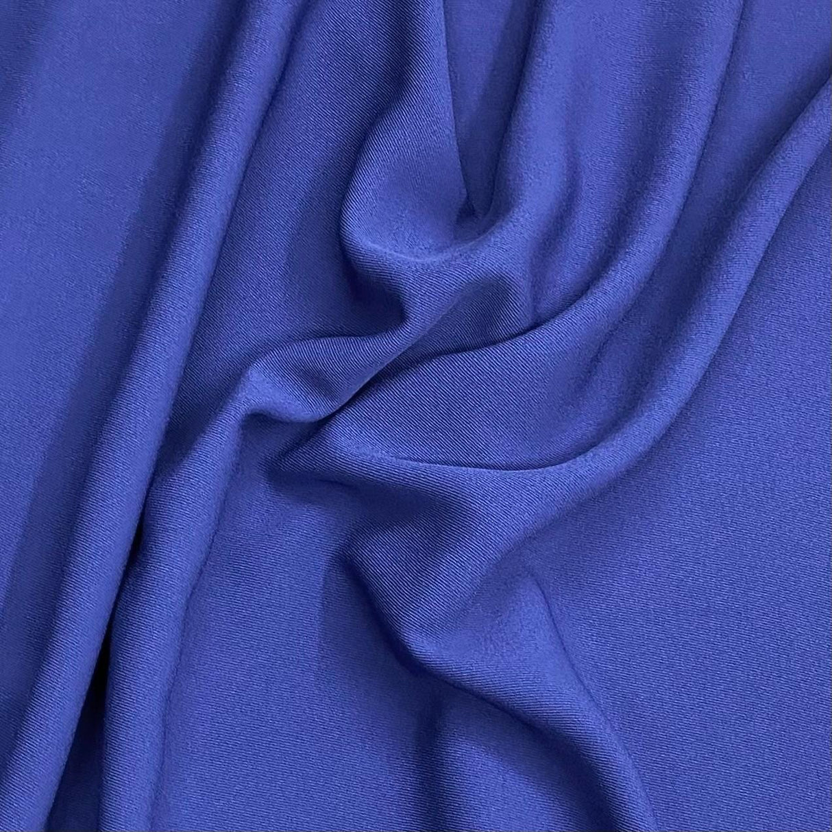 Pound A Metre 3 Metres 3 Metres Dressmaking Moss Crepe 55" wide (Blue)