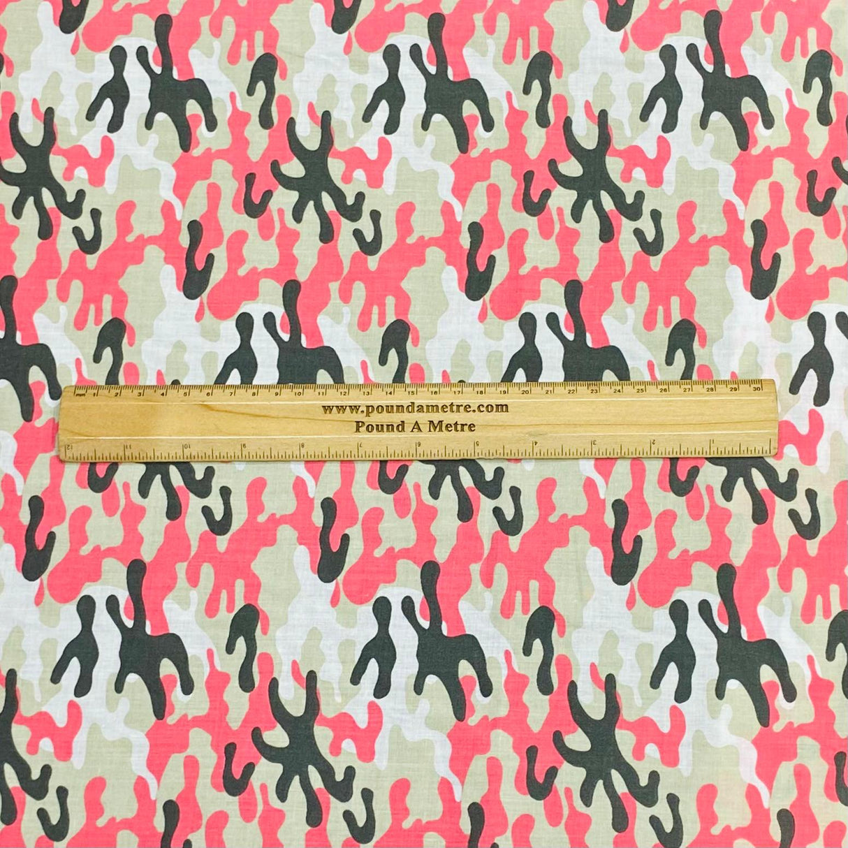 Pound A Metre 3 Metre 3 Metres Dressmaking Poly-Cotton - 45" wide (Army)