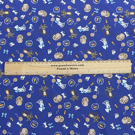 Pound A Metre 3 Metre 3 Metres Dressmaking Poly-Cotton - 45" wide (Cat)